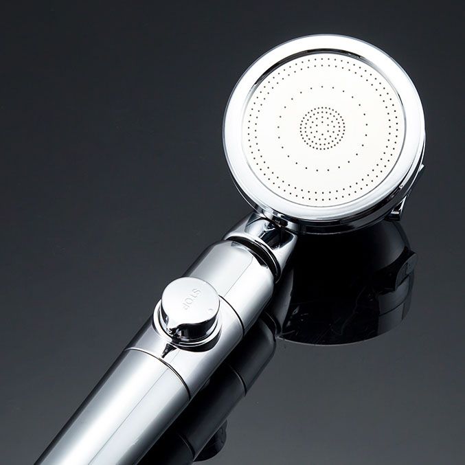 Sikunuo | Metal Universal Pressure Shower Head Adjustable Water Flow Handheld Shower Head