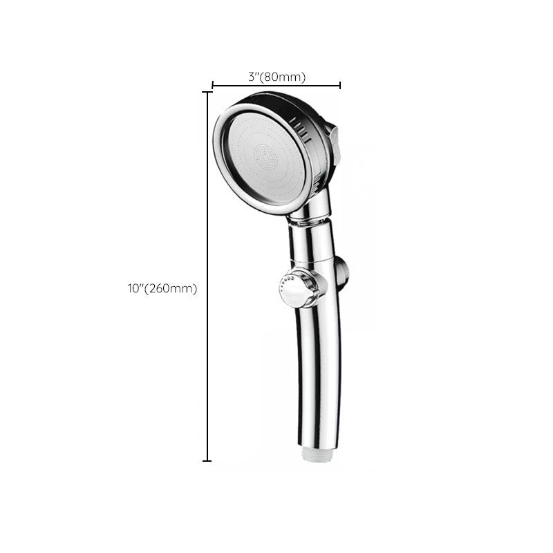 Sikunuo | Super high pressure shower head 3 spray adjustable water flow round shower head