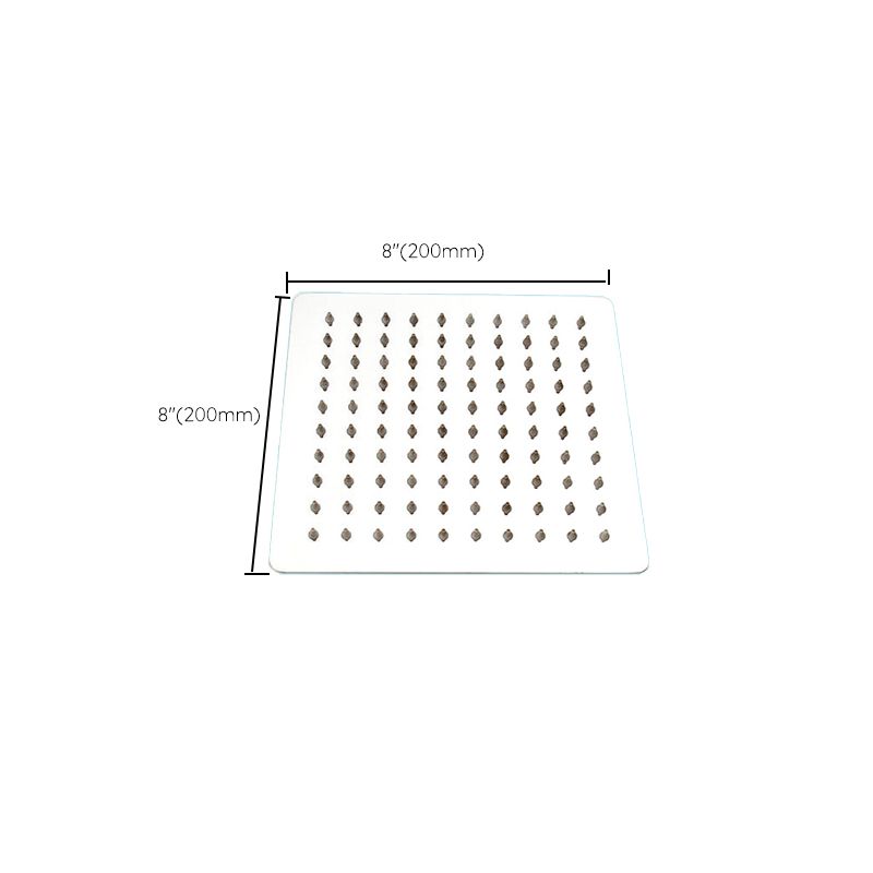 Sikunuo | Large Shower Head 304 Stainless Steel Standard Spray Pattern Fixed Shower Head