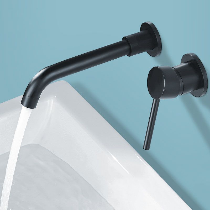 Sikunuo | Wall mounted metal bathtub faucet single lever swivel bathtub tap trim