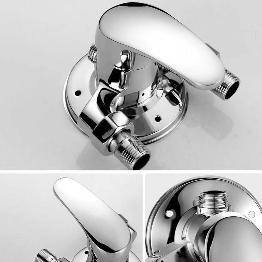 Sikunuo | Shower Trim Massage Jet Level Handle Wall Mounted Shower Trim