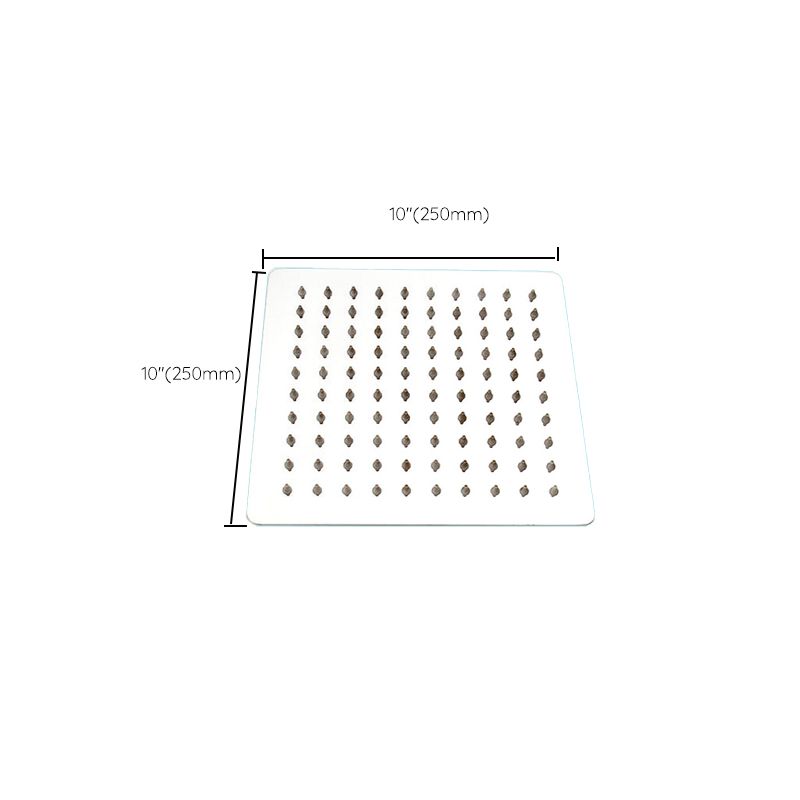 Sikunuo | Large Shower Head 304 Stainless Steel Standard Spray Pattern Fixed Shower Head