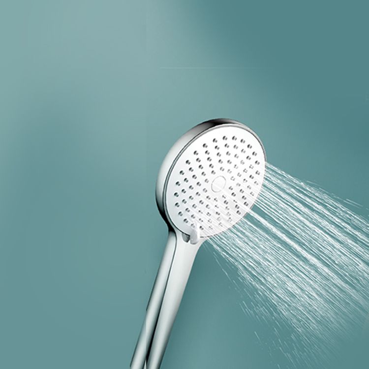 Sikunuo | Round Self-Cleaning Handheld Shower Adjustable Water Flow Wall Mounted Hand Shower