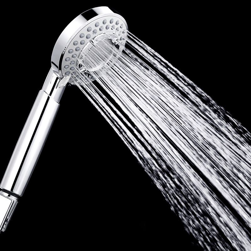 Sikunuo | Silver Hand Shower 3 Jets Stainless Steel Wall-Mounted Shower Head