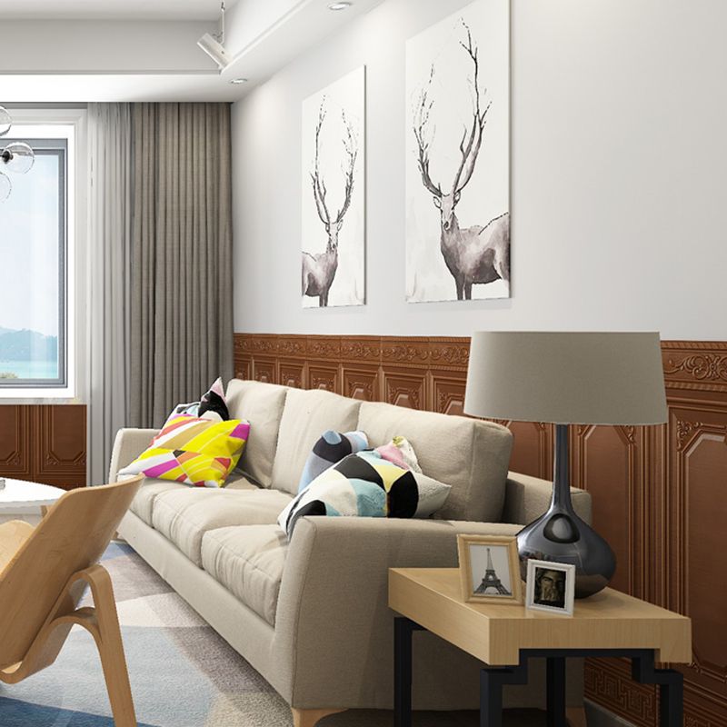 Sikunuo | Contemporary waterproof wall cladding peel and stick interior stretch panels
