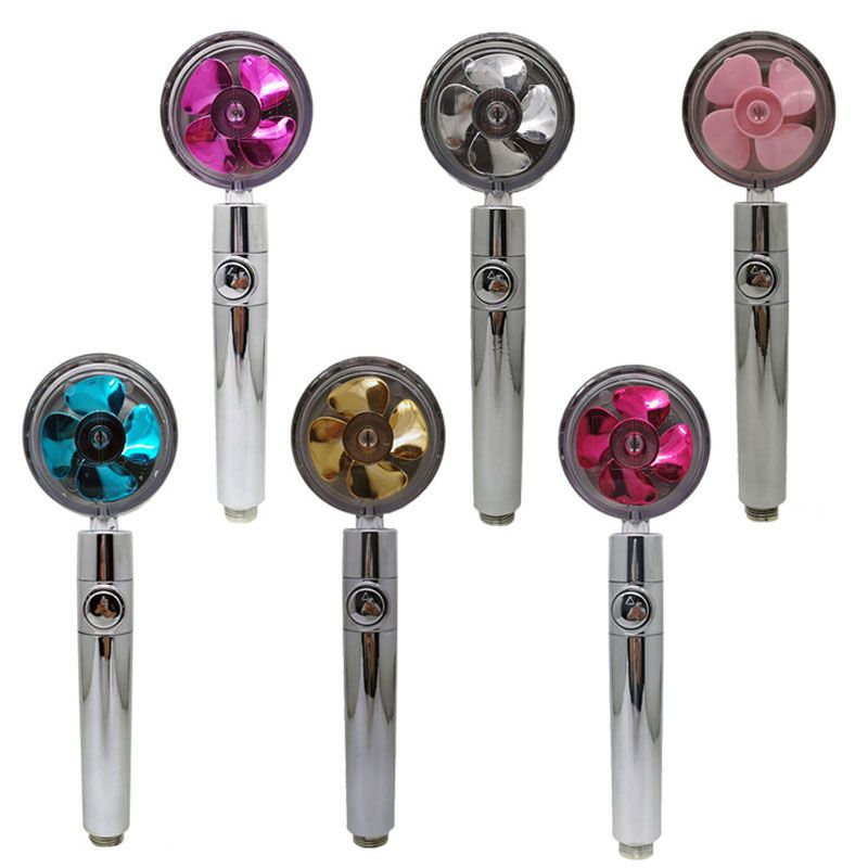Sikunuo | Contemporary Handheld Supercharged Showerhead Round Spray Head