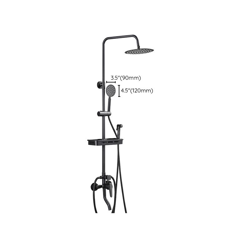 Sikunuo | Modern adjustable water flow shower faucet shower hose shower system on the wall