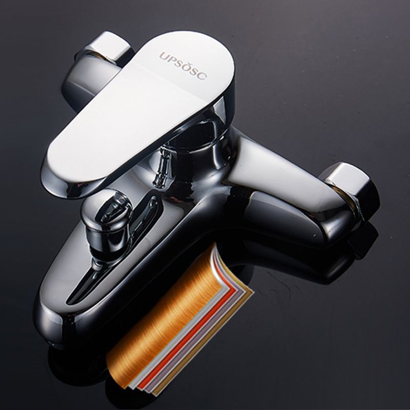 Sikunuo | Tradition Fixed Bathtub Mixer Wall Mount Lever Handle Bathtub Mixer