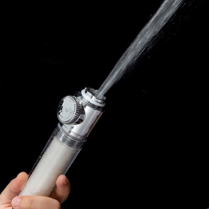 Sikunuo | Contemporary Handheld Supercharged Showerhead Round Turbo Spray Head