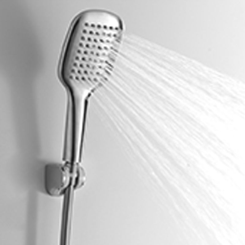 Sikunuo | Modern Square Shower Head 304 Stainless Steel Hand Shower