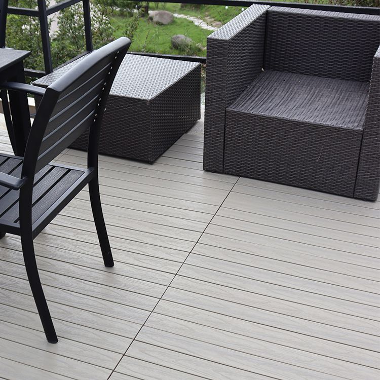 Sikunuo | Square Click Parquet Tiles Composite Tiles Striped Pattern Tile Set