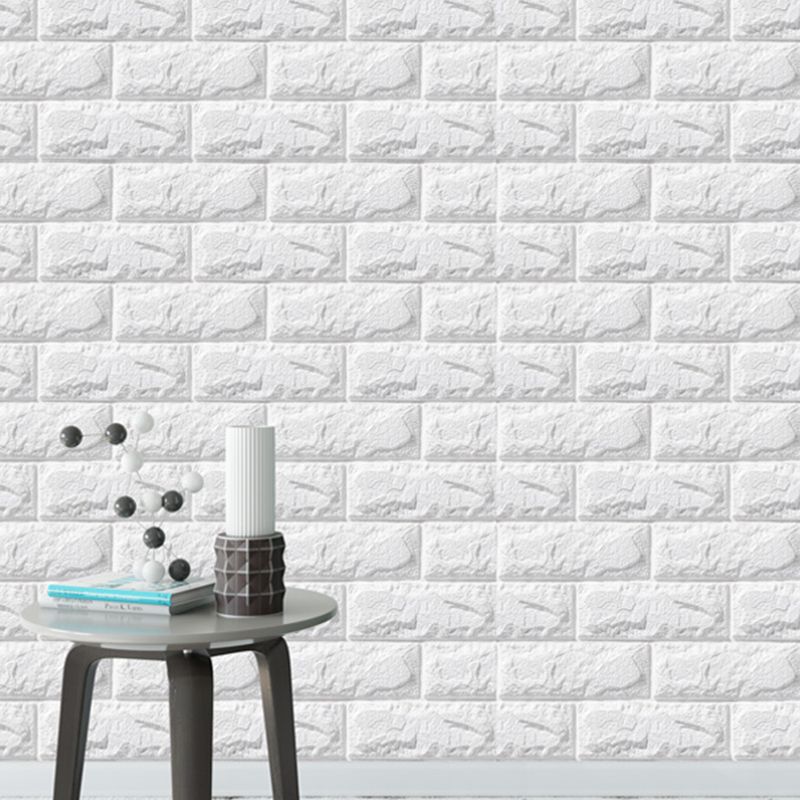 Sikunuo | Modern Wall Tile PVC 3D Embossing Self-Adhesive Waterproof Interior Wall Panel