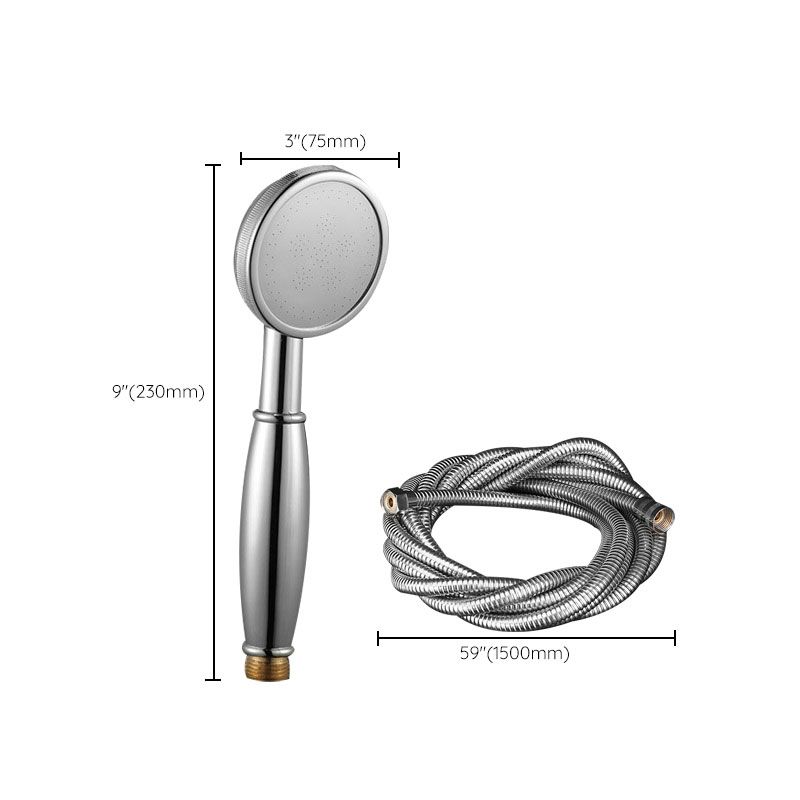 Sikunuo | Contemporary Shower Head Metal Handheld Shower Head with Adjustable Water Flow
