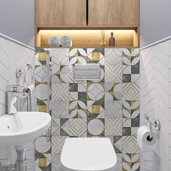 Sikunuo | Contemporary Mosaic Tile Peel and Stick Tile Kitchen Backsplash Peel and Stick Wall Tile