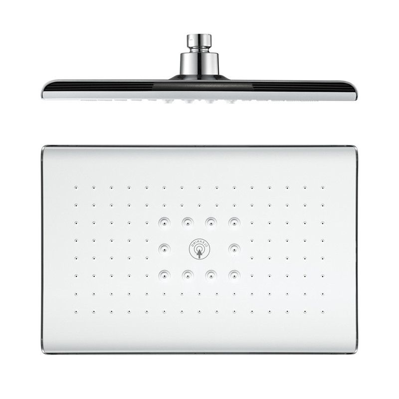 Sikunuo | Rectangular Fixed Shower Head Traditional Ceiling Mounted Shower Head