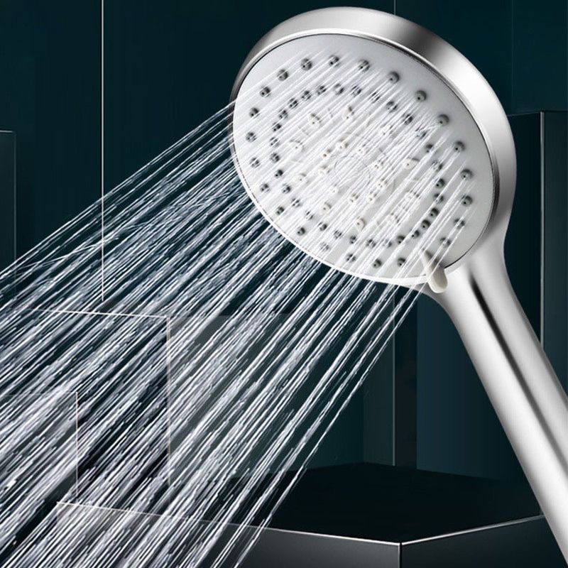 Sikunuo | Modern Adjustable Handheld Showerhead Chrome Round Handheld Showerhead