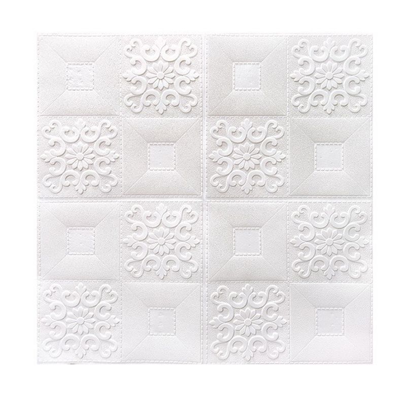 Sikunuo | Modern wall covering foam 3D embossed peel and stick wall panel