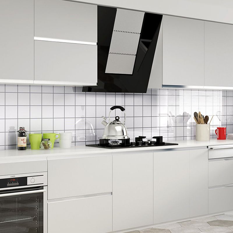 Sikunuo | PVC Peel and Stick Tile Modern Peel and Stick Back Wall Tile
