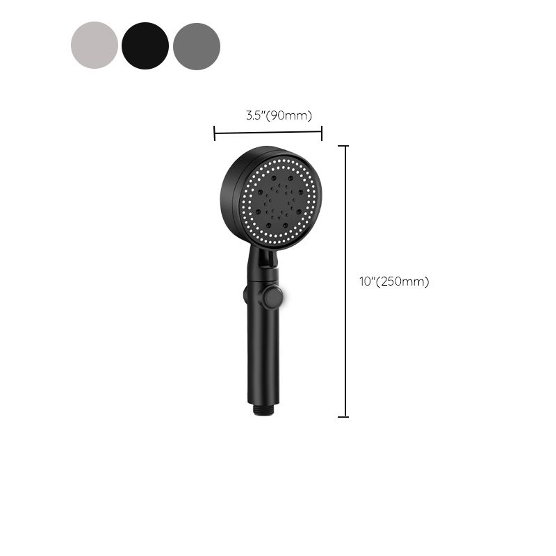 Sikunuo | Contemporary Round Hand Shower Adjustable Spray Pattern Wall Mounted Shower Head