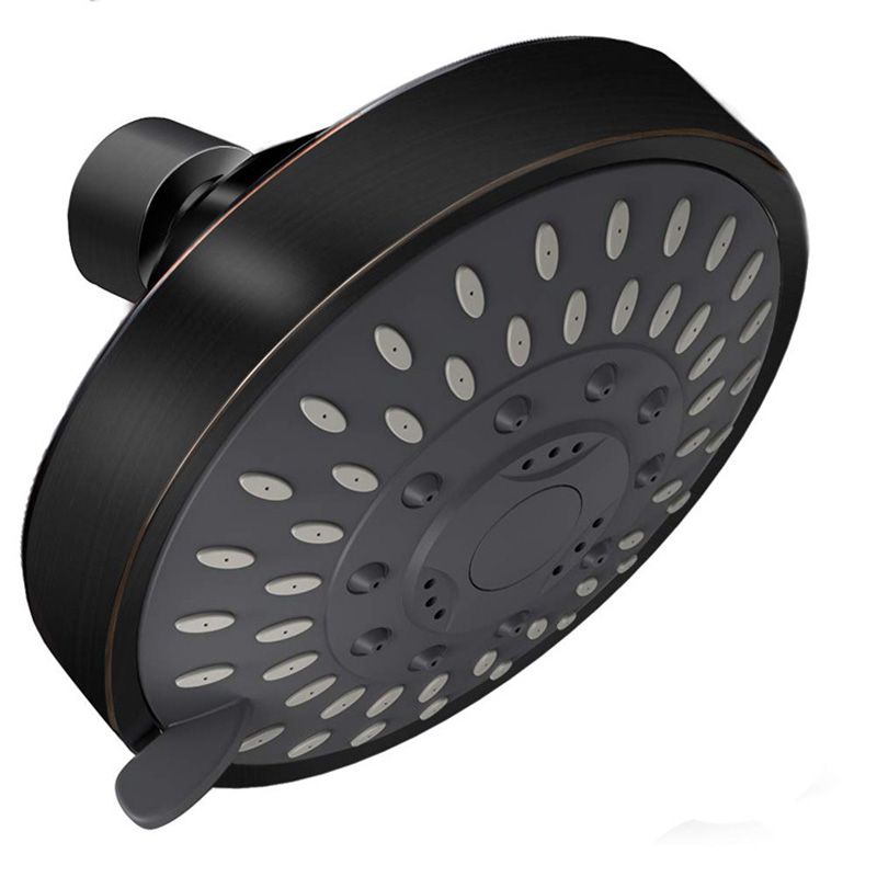 Sikunuo | Round metal shower head Traditional adjustable spray pattern shower head