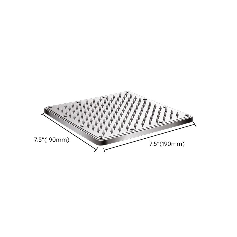 Sikunuo | Contemporary Showerhead Combination Dual Showerhead Stainless Steel Wall-Mounted Showerhead
