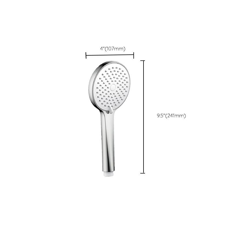 Sikunuo | Round Self-Cleaning Handheld Shower Adjustable Water Flow Wall Mounted Hand Shower