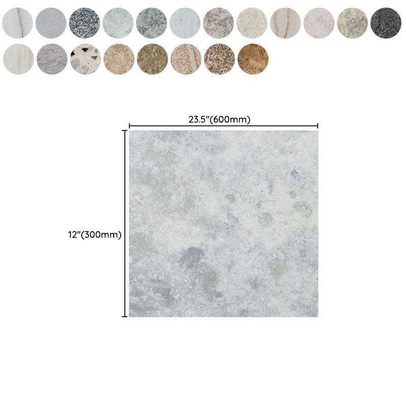 Sikunuo | PVC Floor Stone Design Peel Stick Marble Matte Indoor Floor Vinyl