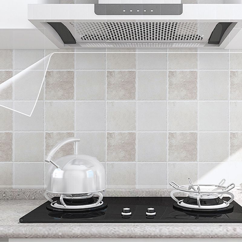 Sikunuo | Single panel wallpaper Contemporary kitchen peel and stick splashback