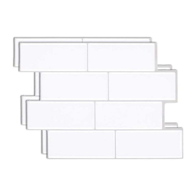 Sikunuo | Modern Peel and Stick Backsplash Wall Tile PVC Peel & Stick Field Tile