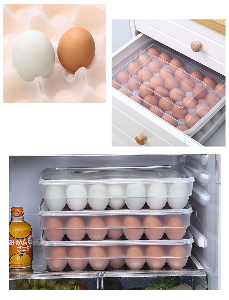 Sikunuo | Japanese-Style Plastic Duck Egg Storage Box