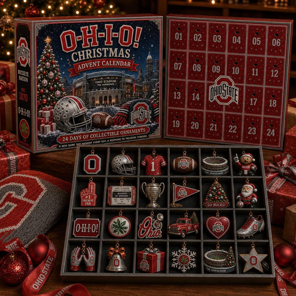 O-H-I-O! Football Christmas Advent Calendar
