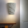Sikunuo | Cement Bowl/Cylinder Shade Wall Lighting Modern Style 1 Light Bathroom Wall Light Fixture in Gray