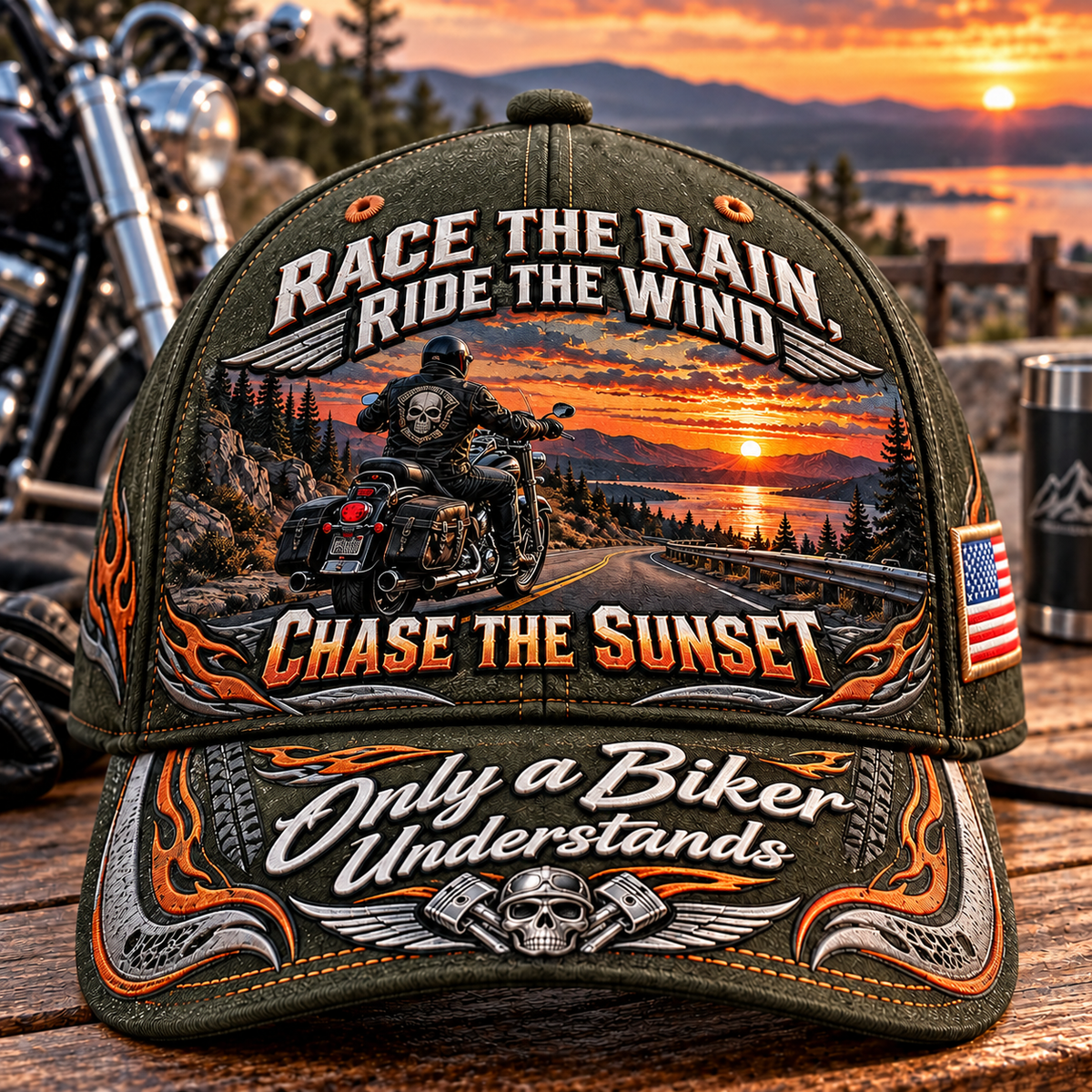 Only a Biker Understands – Vintage Motorcycle Baseball Cap