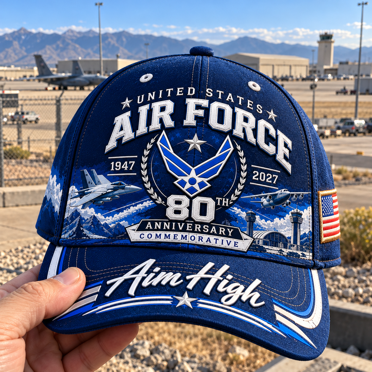 United States Air Force 80th Anniversary Commemorative Baseball Cap