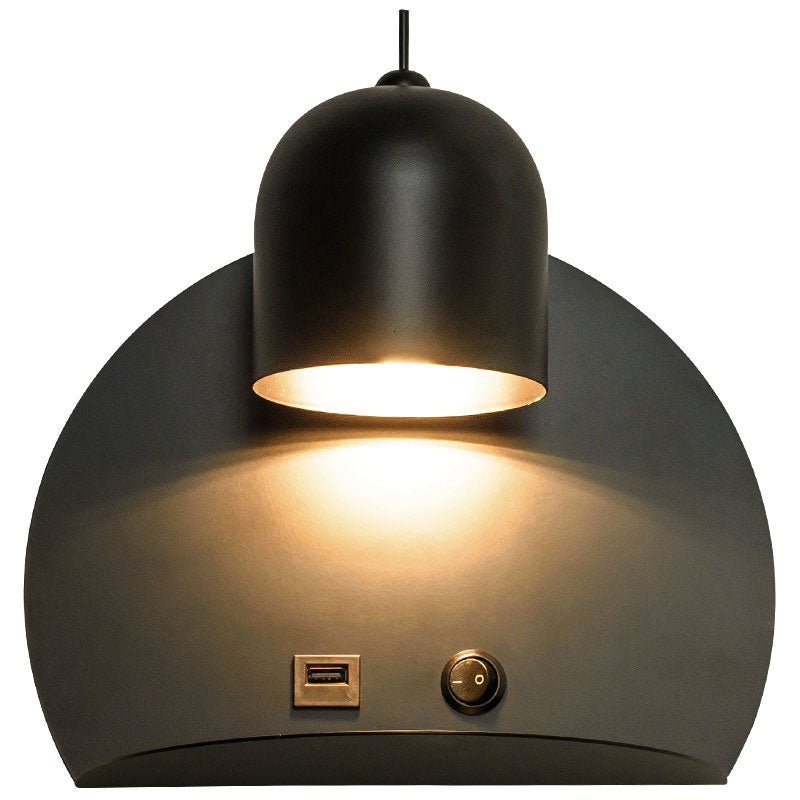 Sikunuo | Supporter Design Metal Wall Light 1 Light Modern Simple Wall Lamp for Study