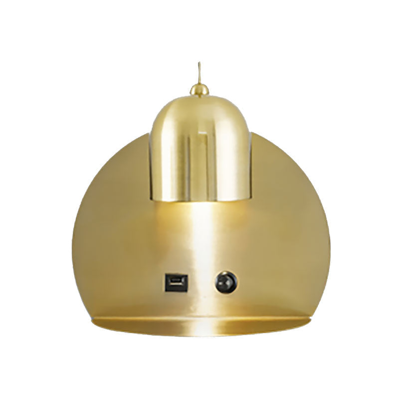 Sikunuo | Supporter Design Metal Wall Light 1 Light Modern Simple Wall Lamp for Study