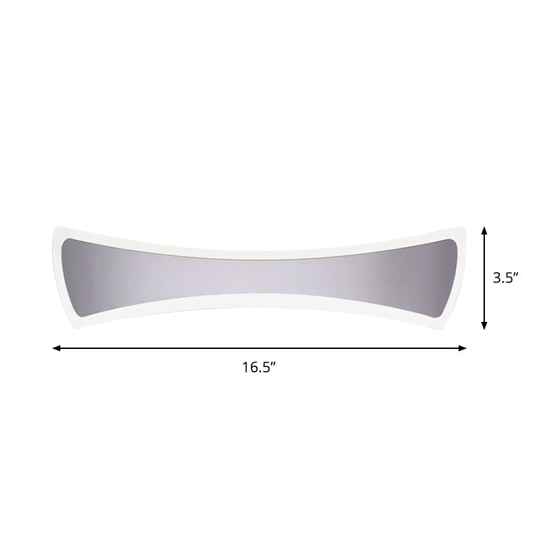 Sikunuo | 16.5"/20.5" Width Waterproof Fly-Vanity Lighting Light Minimalist Acrylic LED Bathroom Vanity Wall Lamp in Warm/White