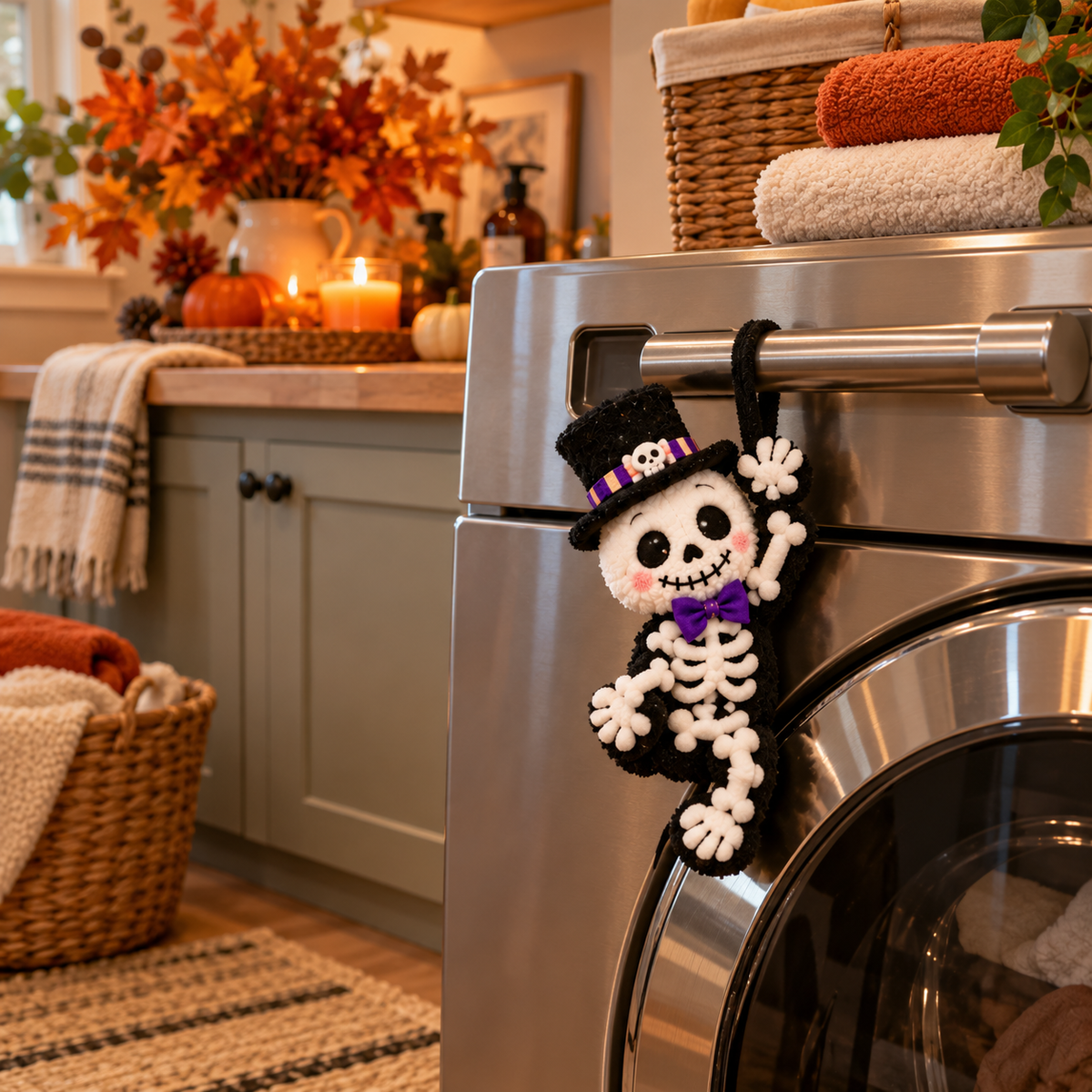 Halloween Handle Huggers – Plush Fridge & Rail Decor