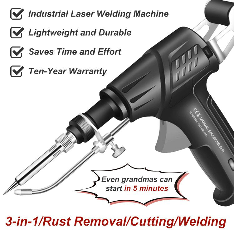 Sikunuo | Electric Welding Tool | Rapid 20s Heat-Up | 2-in-1 Welding & Cutting | Ergonomic Handle