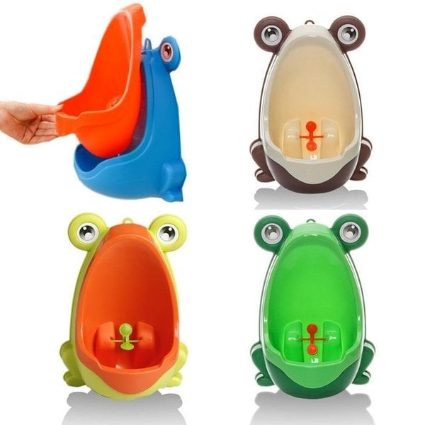Sikunuo | Children's urinal in frog shape – portable potty trainer with adjustable height
