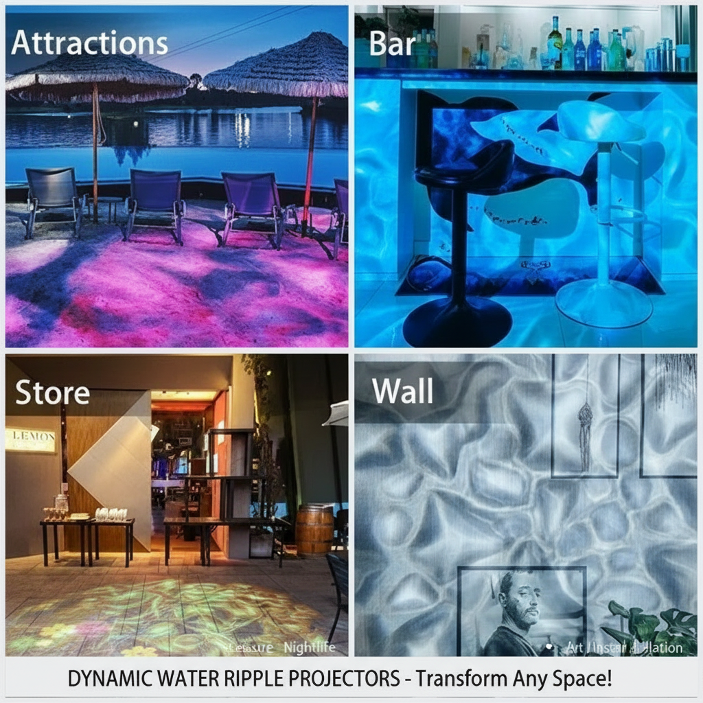 Sikunuo | Dynamic Wave Effect Landscape Light Projector