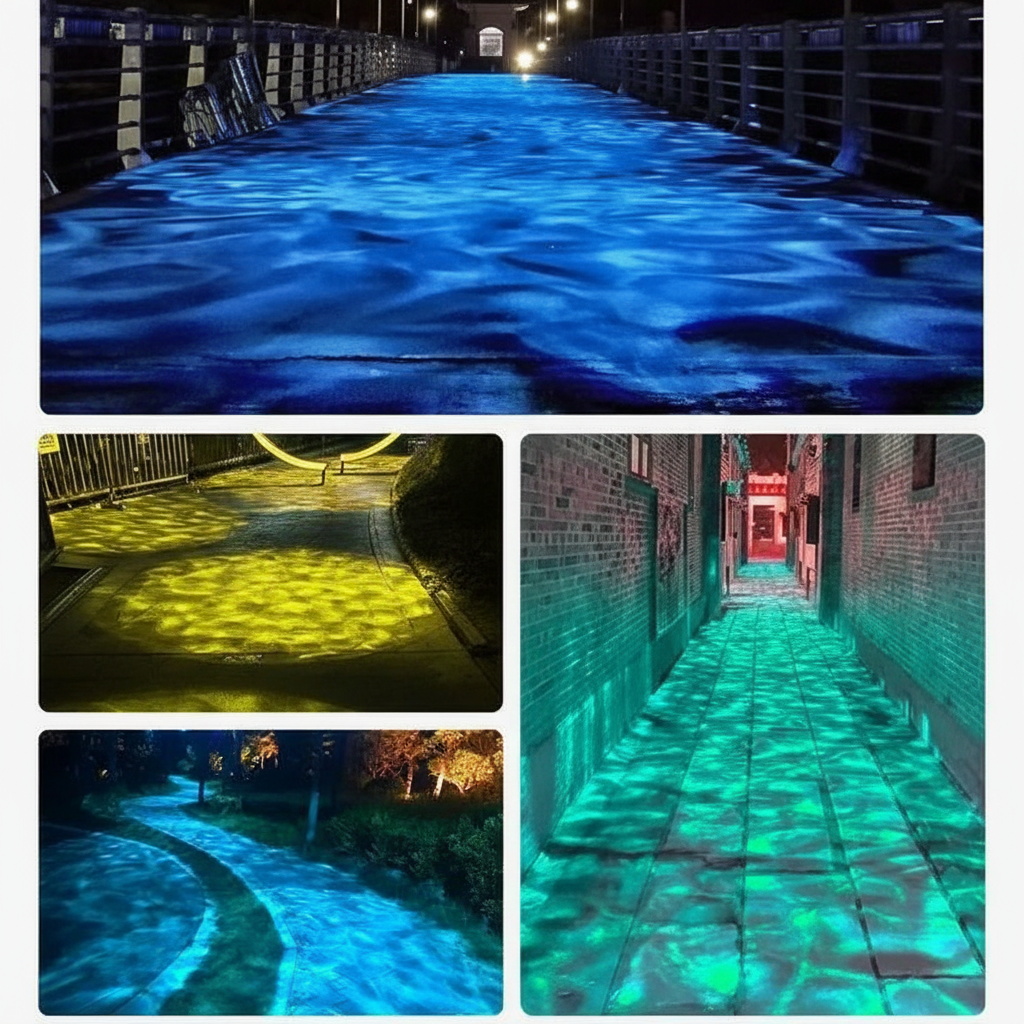 Sikunuo | Dynamic Wave Effect Landscape Light Projector