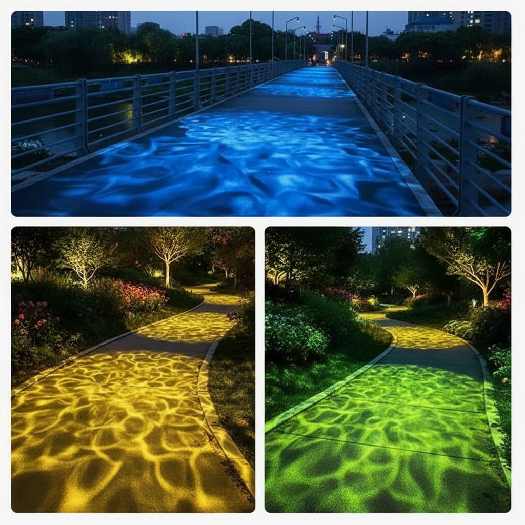 Sikunuo | Dynamic Wave Effect Landscape Light Projector