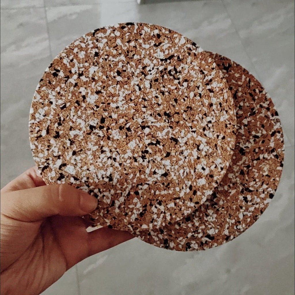 Sikunuo | Colorful Cork Cup Coaster