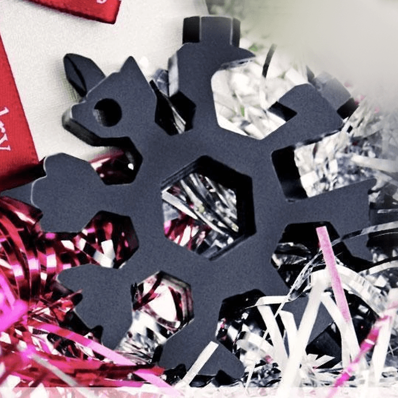 Sikunuo | Snowflake - MultiTool 18-in-1 Stainless Steel Portable for Outdoor Adventures