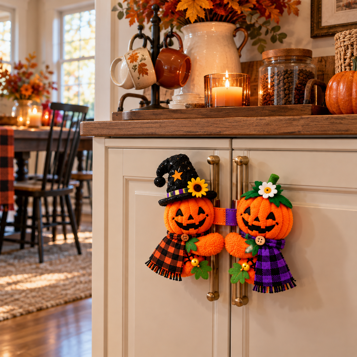 Halloween Handle Huggers – Plush Fridge & Rail Decor