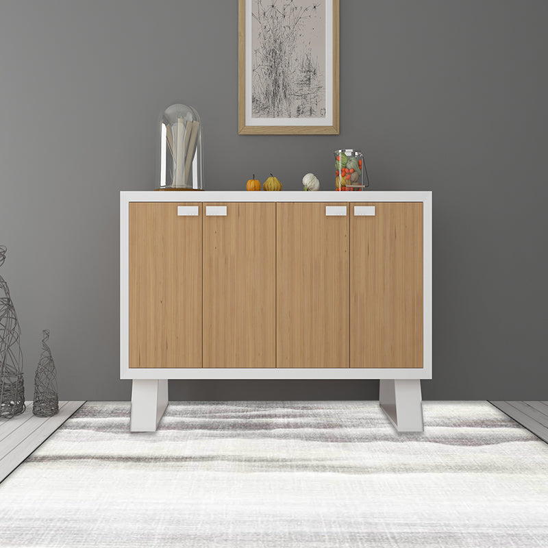 Sikunuo | Vintage Ink Wash Painting Rug with Mountain Gray Polyester Rug Machine Washable Non-Slip Area Rug for Bedroom