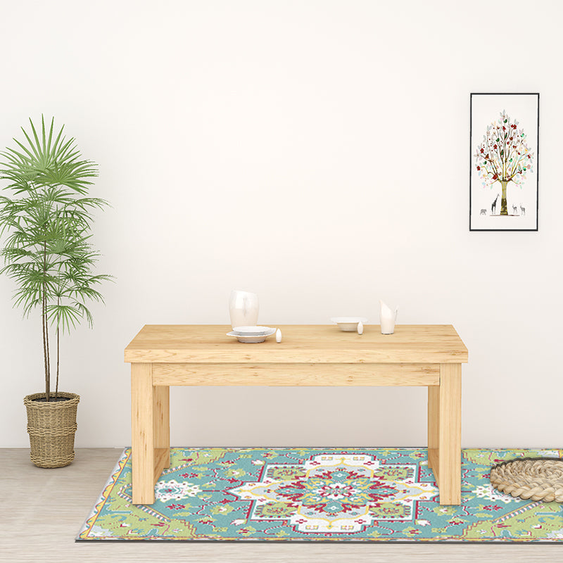 Sikunuo | Pink and Blue Mediterranean Carpet Polyester Medallion Pattern Carpet Washable Non-Slip Backing Carpet for Living Room