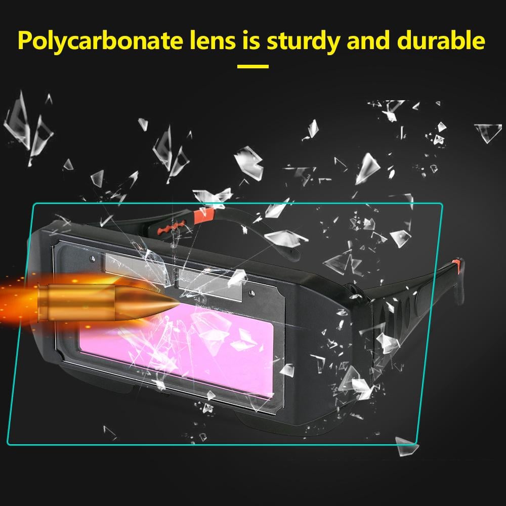 Sikunuo | Auto-dimming welding glasses — safety goggles with solar-powered lenses