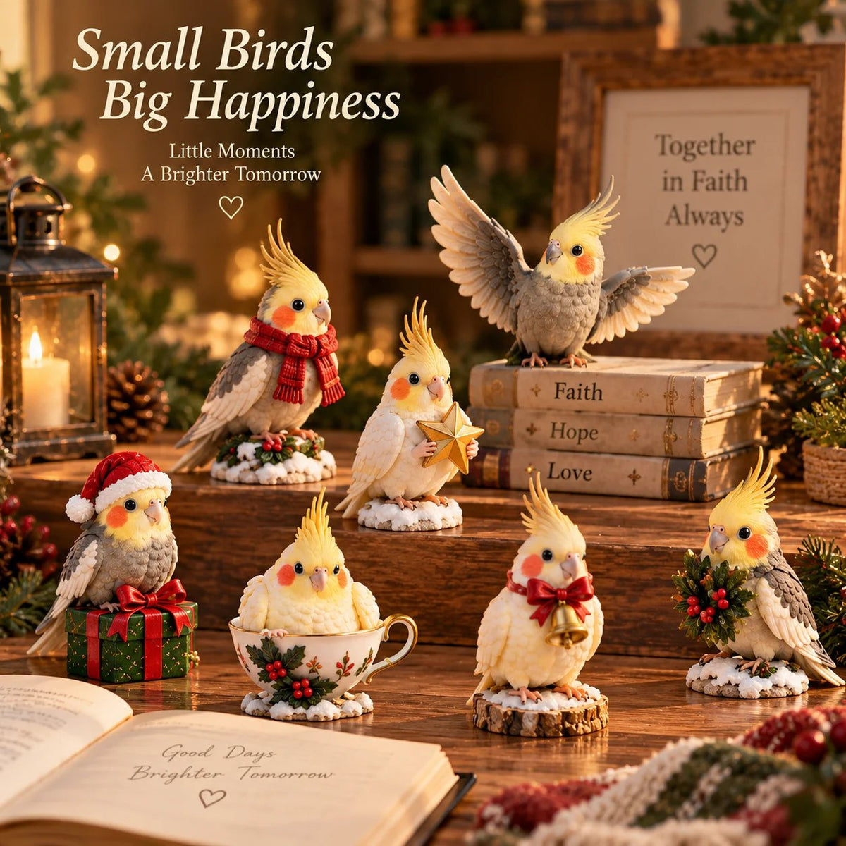 24 Days of Cockatiel Joy — 24 Little Personalities to Discover